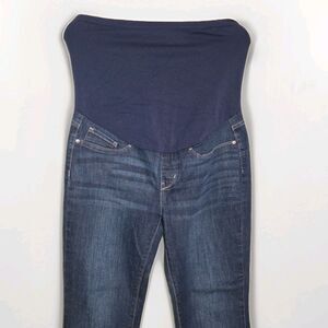 Levi Strauss Signature Gold Maternity Jeans Women’s Size L Bootcut Dark Wash